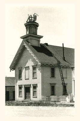 Vintage Journal Masonic Hall, Mendocino by Found Image Press