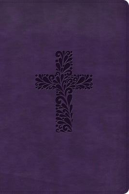 KJV Rainbow Study Bible, Purple Leathertouch by Holman Bible Staff