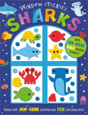 Window Stickies Sharks by Mudd, Danielle