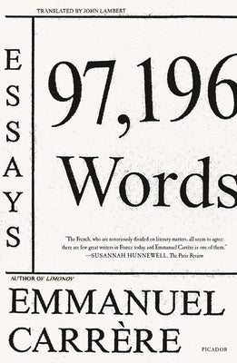 97,196 Words: Essays by Lambert, John