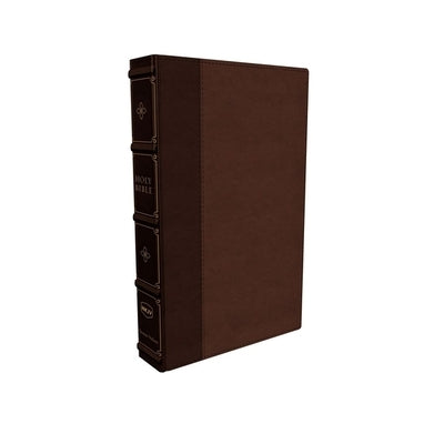 Nkjv, Large Print Verse-By-Verse Reference Bible, MacLaren Series, Leathersoft, Brown, Comfort Print: Holy Bible, New King James Version by Thomas Nelson