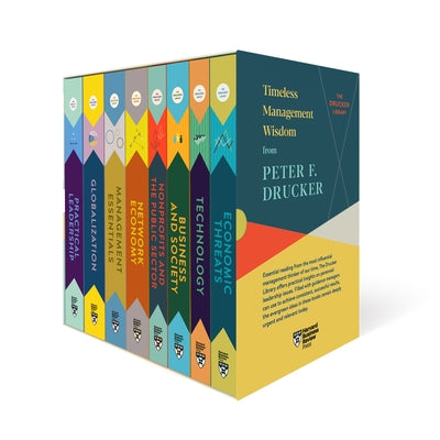 Peter F. Drucker Boxed Set (8 Books) (the Drucker Library) by Drucker, Peter F.