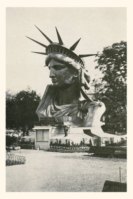 Vintage Journal Statue of Liberty Head, New York by Found Image Press