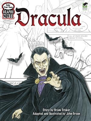 Color Your Own Graphic Novel: Dracula by Stoker, Bram