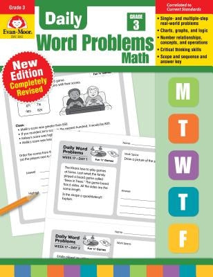 Daily Word Problems, Grade 3 by Evan-Moor