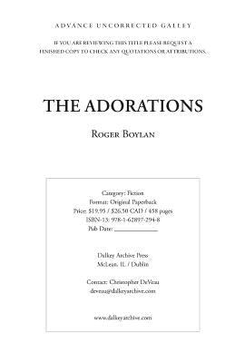 The Adorations by Boylan, Roger