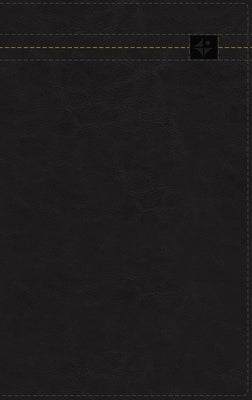 Nasb, Thinline Bible, Large Print, Leathersoft, Black, Red Letter Edition, 2020 Text, Thumb Indexed, Comfort Print by Zondervan
