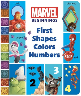 Marvel Beginnings First Shapes, Colors, Numbers by Higginson, Sheila Sweeny