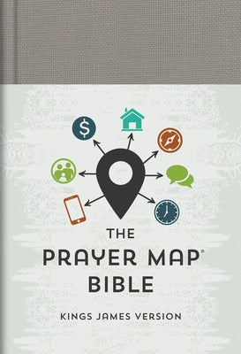 The KJV Prayer Map(r) Bible [Gray Weave] by Compiled by Barbour Staff