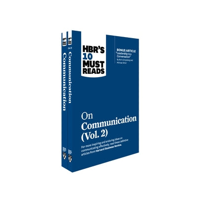 Hbr's 10 Must Reads on Communication 2-Volume Collection by Review, Harvard Business