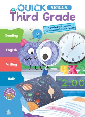 Quick Skills Third Grade Workbook by Carson Dellosa Education