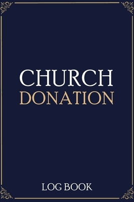 Church Donation Log Book by Paperland