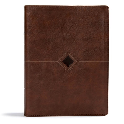 CSB Day-By-Day Chronological Bible, Brown Leathertouch by Guthrie, George H.