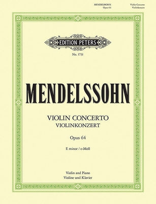Violin Concerto in E Minor Op. 64 (Edition for Violin and Piano): Solo Part Ed. by Igor Oistrakh by Mendelssohn, Felix