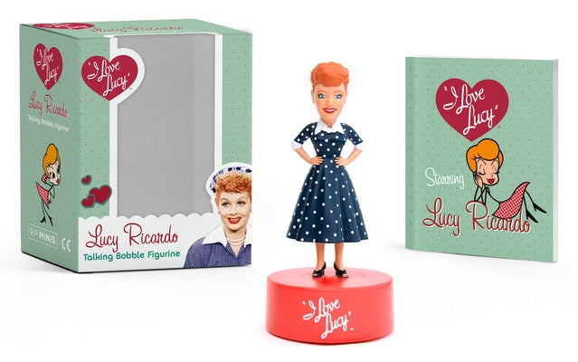 I Love Lucy: Lucy Ricardo Talking Bobble Figurine by Edwards, Elisabeth