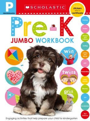Pre-K Jumbo Workbook: Scholastic Early Learners (Jumbo Workbook) by Scholastic