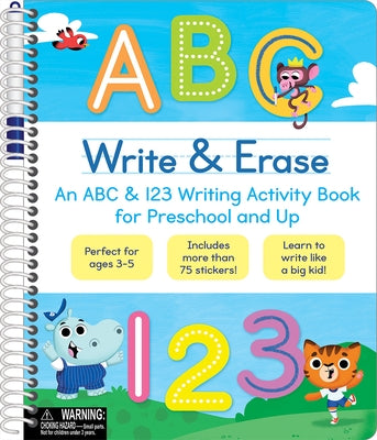 Write & Erase ABC and 123 by Downy, Rufus