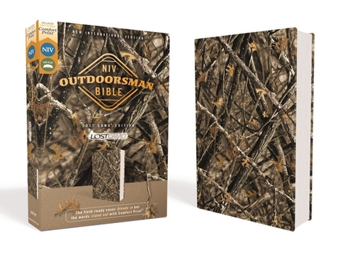 Niv, Outdoorsman Bible, Lost Camo Edition, Leathersoft, Red Letter Edition, Comfort Print: The Field-Ready Cover Blends in But the Words Stand Out wit by Cruise, Jason