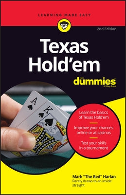 Texas Hold'em for Dummies by Harlan, Mark