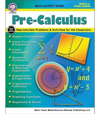 Pre-Calculus Workbook by Sadler, Robert