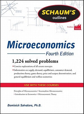 Schaum's Outline of Microeconomics by Salvatore, Dominick
