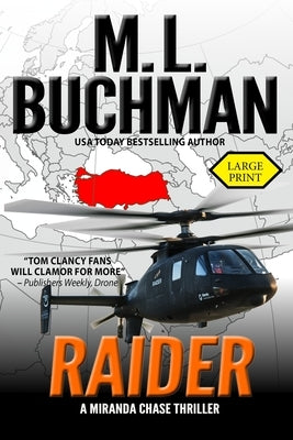 Raider (large print): an NTSB / military action-adventure technothriller by Buchman, M. L.