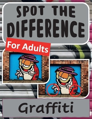 Spot the Difference Book for Adults - Graffiti by Harris, Drew