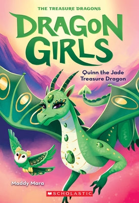 Quinn the Pearl Treasure Dragon (Dragon Girls #6), 6 by Mara, Maddy