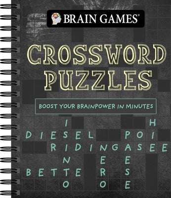 Brain Games - Crossword Puzzles (Chalkboard #2), 2: Boost Your Brainpower in Minutes by Publications International Ltd