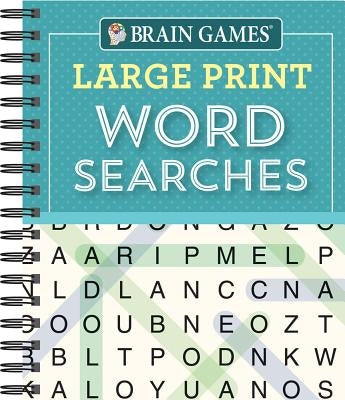 Brain Games Large Print Word Searchs by Publications International