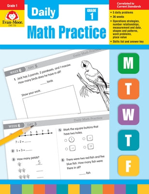 Daily Math Practice, Grade 1 by Evan-Moor Educational Publishers