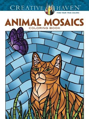 Creative Haven Animal Mosaics Coloring Book by Mazurkiewicz, Jessica