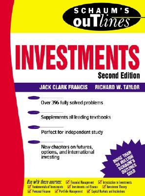 Schaum's Outline of Investments by Francis, Jack Clark