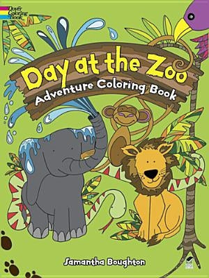 Day at the Zoo Adventure Coloring Book by Boughton, Samantha