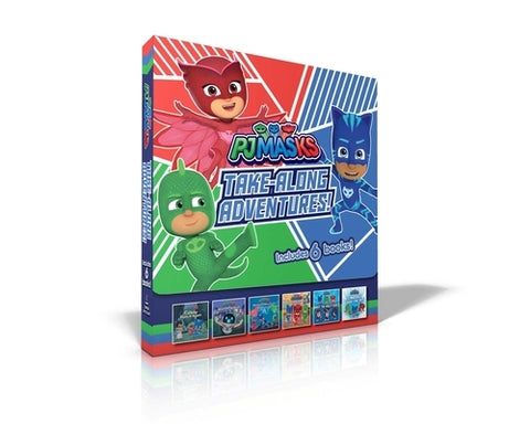 Pj Masks Take-Along Adventures!: Catboy Does It Again; Meet Pj Robot!; Mystery Mountain Adventure!; Pj Masks Save the School!; Meet the Wolfy Kids!; P by Various