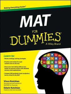 MAT For Dummies by Kotchian, Vince