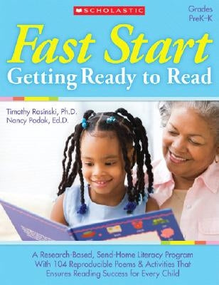 Fast Start: Getting Ready to Read: Grades PreK-K [With 30 Motivational Stickers] by Rasinski, Timothy
