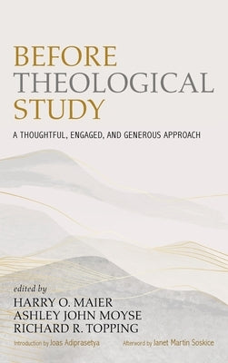 Before Theological Study by Maier, Harry O.