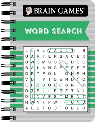 Brain Games Mini - Word Search (Green) by Publications International Ltd