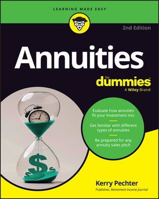 Annuities for Dummies by Pechter, Kerry