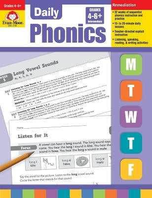 Daily Phonics Grade 4-6+ by Evan-Moor Educational Publishers