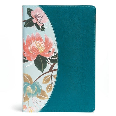 The CSB Study Bible for Women, Teal/Sage Leathertouch by Csb Bibles by Holman