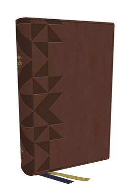 Nkjv, the Bible Study Bible, Leathersoft, Brown, Comfort Print: A Study Guide for Every Chapter of the Bible by O'Neal, Sam