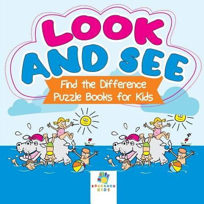 Look and See Find the Difference Puzzle Books for Kids by Educando Kids