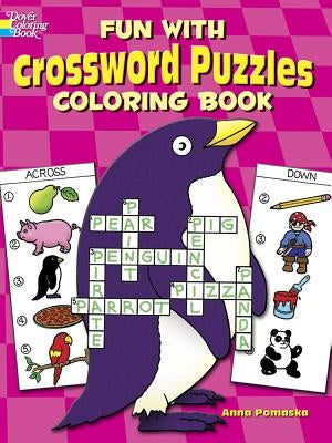 Fun with Crossword Puzzles Coloring Book by Pomaska, Anna