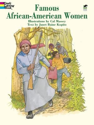 Famous African-American Women Coloring Book by Massey, Cal