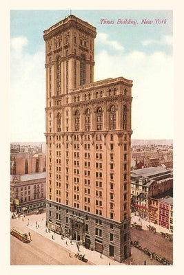 Vintage Journal Times Building, New York City by Found Image Press