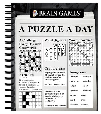 Brain Games - A Puzzle a Day by Publications International Ltd