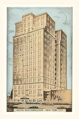 Vintage Journal Hotel Knickerbocker, New York City by Found Image Press