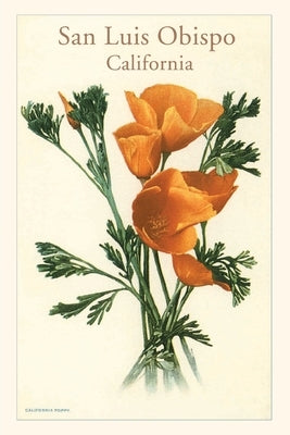 The Vintage Journal San Luis Obispo, California Poppies by Found Image Press
